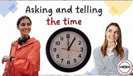 Asking and telling the time: English Language