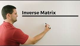 Inverse Matrix bestimmen (Simultanverfahren,3X3-Matrix) | Mathe by Daniel Jung