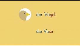 Wörter mit V – Vogelwörter und Vasenwörter einfach erklärt | sofatutor