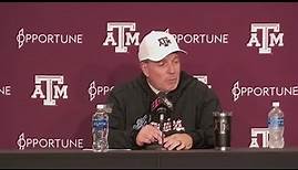 Jimbo Fisher discusses Texas A&M's win over Mississippi State