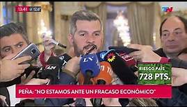 Marcos Peña: "No es un fracaso económico"