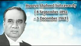 Huseyn Shaheed Suhrawardy | Famous people of the world