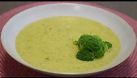 Die perfekte Brokkoli Creme Suppe in nur 20 Minuten | Brokkoli Rezept