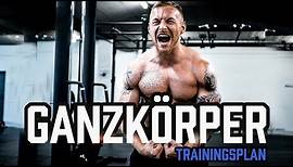 GANZKÖRPER TRAININGSPLAN für das Fitnessstudio | Workout für Anfänger und Fortgeschrittene im Gym