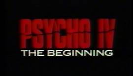 Psycho IV: The Beginning (1990) - Trailer