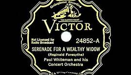 1934 Paul Whiteman - Serenade For A Wealthy Widow