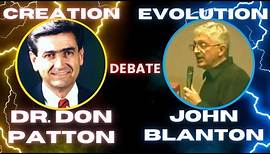 Evolution vs Creation Debate - Dr. Don Patton Vs John Blanton