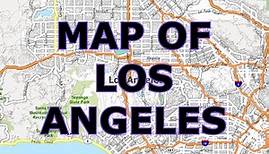 MAP OF LOS ANGELES [ CALIFORNIA ]