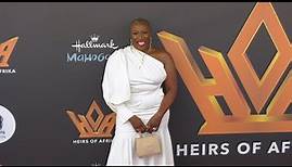 Aisha Hinds "Heirs Of Afrika 4th Annual International Women of Power Awards" Red Carpet Fashion