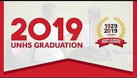UNHS Graduation 2019
