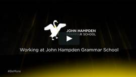 Working at John Hampden Grammar School