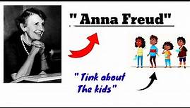 Short History of Anna Freud || Founder of Child Psychoanalysis