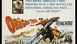 THE OREGON TRAIL (1959) Theatrical Trailer - Fred MacMurray, William Bishop, Nina Shipman