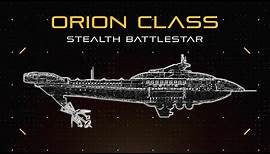 Battlestar Galactica: Orion Class Stealth Battlestar | Ship Breakdown