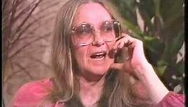 Geraldine Page--Rare 1983 TV Interview, "Agnes of God"