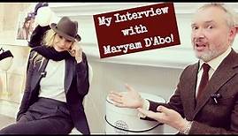 My Interview With Maryam D'Abo!