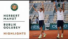 P.H. Herbert / N.Mahut vs A. Bublik / A. Golubev - Final Highlights | Roland-Garros 2021