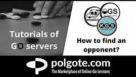 Tutorial of KGS Go Server and CGoban - How to play?