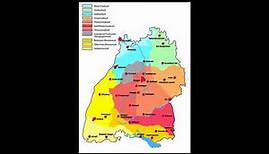 Überblick Deutsche Dialekte, begleitet von einem Mundart-Lied / Overview German dialects