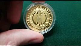 100€ Münze in Gold - Einführung des Euro 2002