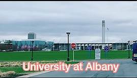 Driving Around The Uptown Campus of University at Albany -The State University of New York at Albany