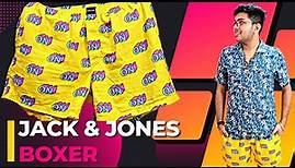 Jack & Jones Boxers | Jack n Jones Boxers Review Unboxing | [ Pure Cotton Shorts]