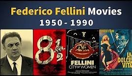 Federico Fellini Movies (1950-1990) - Filmography