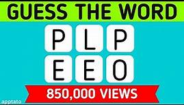 Scrambled Word Game - Guess the Word (6 Letter Words)