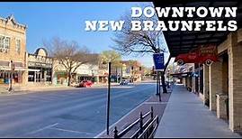 Downtown New Braunfels || Walking Around New Braunfels, Texas
