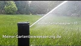 ☀️ 💧 Hunter Getrieberegner I-20 ✅ für die automatische Gartenbewässerung