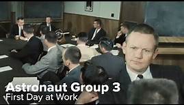 Astronaut Group 3 First Day at NASA (1964)
