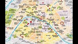 map of Paris France