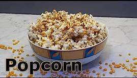 Süßes Popcorn selber machen im Kochtopf