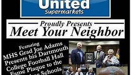 Joe Adams Presents Dartmouth Football Hall of Fame Plaque to MISD