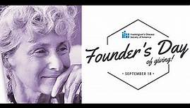 HDSA Founder's Day Honoring Marjorie Guthrie
