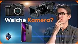 Welche Kamera zum Filmen? | Für welchen Zweck ist welcher Kameratyp am besten geeignet?