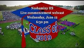 Neshaminy High School Commencement 2019