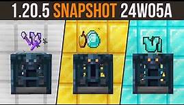 Minecraft 1.20.5 Snapshot 24W05A | Vault Block - How It Works!
