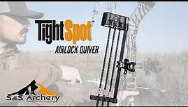 Tightspot Airlock Quiver - NEW lightweight 4 Arrow Quiver