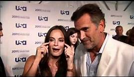 Bruce Campbell , Gabrielle Anwar & Coby Bell tease Burn Notice Spoilers at USA Upfronts