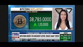 Talking bitcoin with Neil Cavuto on Fox Business Network #Bitcoin