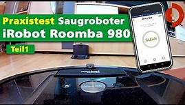 irobot roomba 980 im Test (Teil1) [Saugroboter Test]