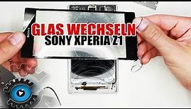 Sony Xperia Z1 Glas Digitizer Wechseln Tauschen Reparieren [Deutsch/German]