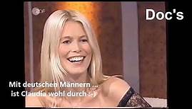 Claudia Schiffer lacht. Über ihren Film...