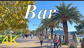 Bar Montenegro 🇲🇪 November Walk ☀️ 2023 4K HDR Walking Tour ▶︎Captions