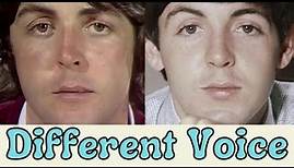 Paul McCartney Vs Billy Shears - Voice Comparison