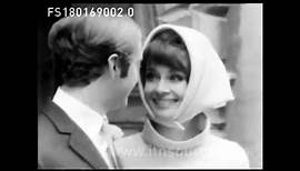 Audrey Hepburn Marries Andrea Dotti (1969)