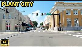 Plant City Florida Driving Through