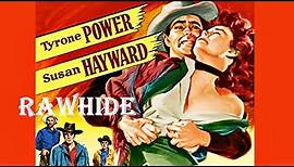 Rawhide | Full Length Western | 1951 HD English subtitles | Tyrone Power | Susan Hayward