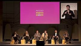 Conferenza stampa Piccolo Teatro di Milano | 2023-24